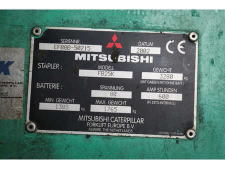 Eléctrica de 4 ruedas 2002  Mitsubishi FB25K (14)