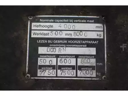 Gas gaffeltruck 2000  Fenwick H 80/900 (27)