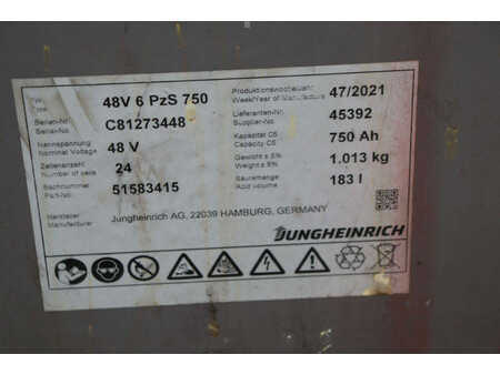 Carrelli elettrici 4 ruote 2021  Jungheinrich EFG 316 (29)