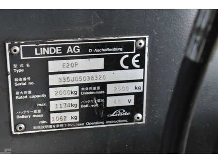 El Truck - 4-hjul - Linde E20P (20)