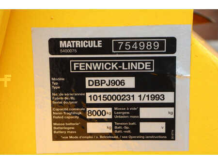 Diesel gaffeltruck 1993  Fenwick DBPJ906 (22)