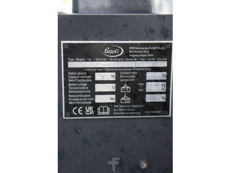 Carrelli elettrici 4 ruote 2022  Baoli KBE 30 (14)