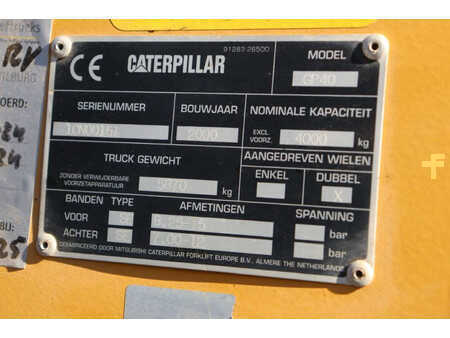 LPG Forklifts 2000  CAT Lift Trucks GP40K (16)