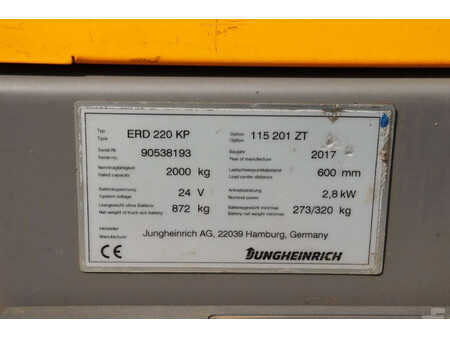 Hochhubwagen 2017  Jungheinrich ERD 220 KP (19)