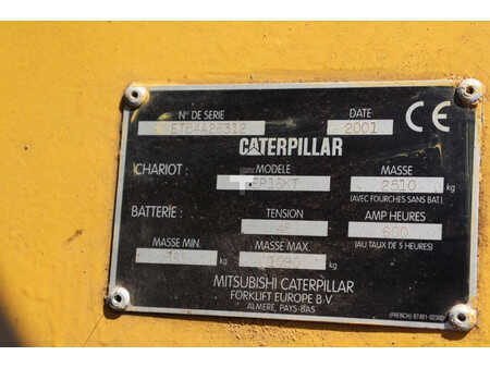 Eléctrica de 4 ruedas 2001  CAT Lift Trucks EP16KT (13)