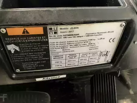 Elektromos 4 kerekű 2017  Hyster J2.5XN (12)