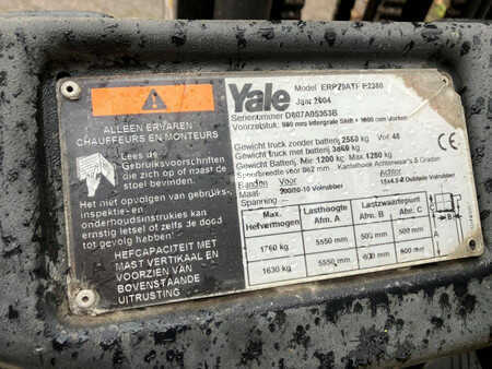Electric - 4 wheels 2004  Yale ERP20ATF (14)