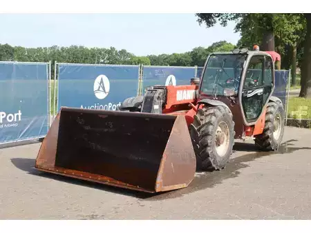 Empilhador telescópico-Fixo - Manitou MLT 735 (8)