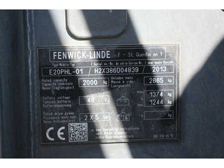 Eléctrica de 4 ruedas 2013  Fenwick E20PHL-01 (17)