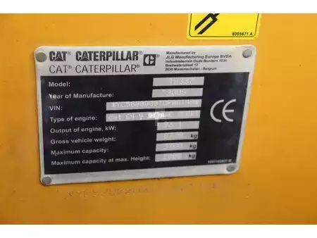 Teleskopstapler-Starr 2009  CAT Lift Trucks TH337 (28)