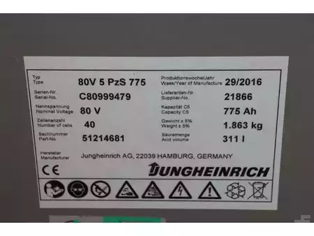 Eléctrico - 4 rodas 2016  Jungheinrich EFG 425S (34)