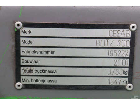Eléctrica de 4 ruedas 2001  Cesab BLITZ300 (18)
