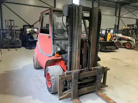 Carretilla elevadora diésel 1991  Linde H40D (7)