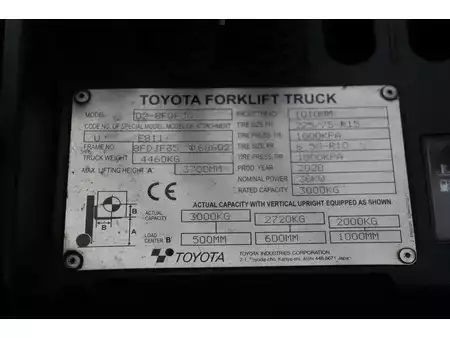 Carrelli elevatori diesel 2020  Toyota 02-8FDF30 (29)
