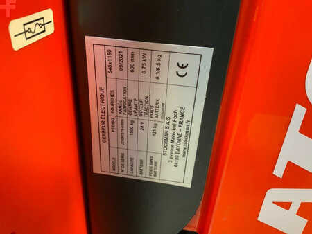 Niederhubwagen 2024  Noblelift Atom PTE15Q (6)