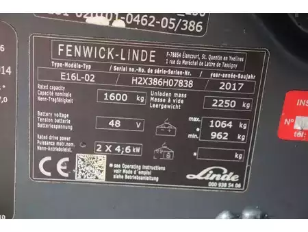 Elektryczne 4-kołowe 2017  Fenwick E16L-02 (28)