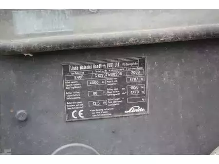 Elektro 4 Rad 2008  Linde E40P (14)