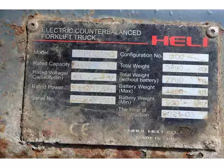 Elektro 4 Rad 2021  Heli CPD20SQ (30)