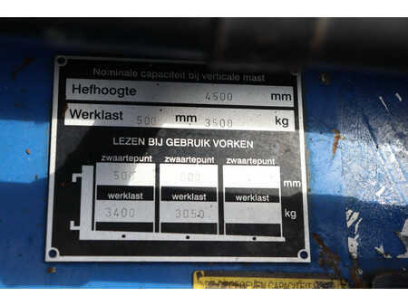 Carrelli elevatori diesel 2001  CAT Lift Trucks DP35K (24)