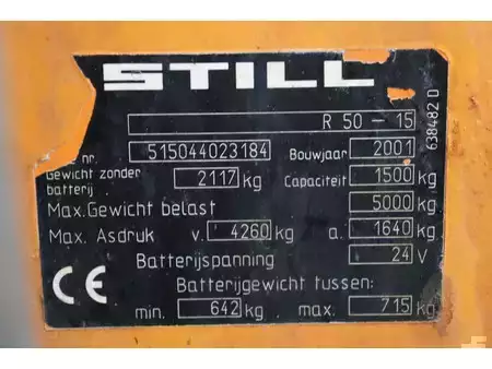 Eléctrica de 4 ruedas 2001  Still R 50-15 (14)