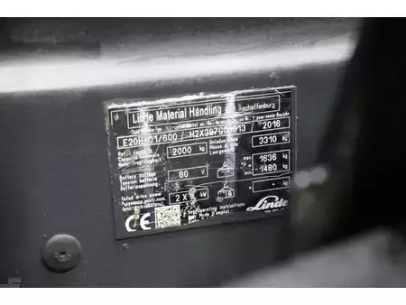 Elektro 4 Rad 2016  Linde E20H-01/600 (14)