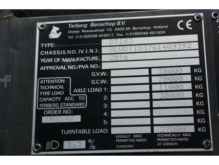 Terminaltraktor 2016  Terberg DT183 Mega (34)