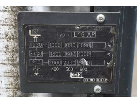Pallet Stackers - Linde L 16 AP (23)
