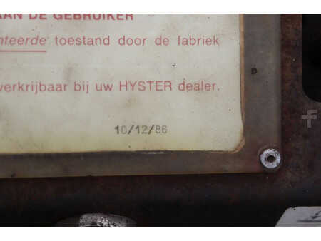 Dieselový VZV 1986  Hyster H2.50XL (33)