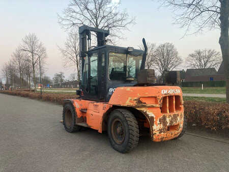 Diesel gaffeltruck 2007  Doosan D80s-5 (3)