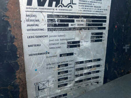 Diesel gaffeltruck 2007  Doosan D80s-5 (9)