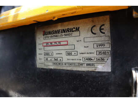 Sähkö - 4 pyör 1999  Jungheinrich EFG 25 (36)