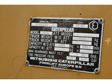 Carretilla elevadora diésel 1995  CAT Lift Trucks DP45 (26)