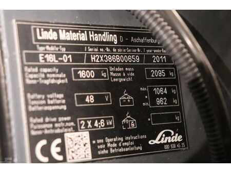 Elektro 4 Rad 2011  Linde E16L-01 (12)