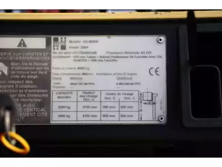 Dieselový VZV 2004  Hyster H3.00XM (24)