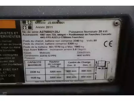 Elektro 4 Rad 2011  Hyster J3.0XN (25)