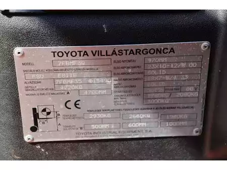 Elektro čtyřkolový VZV 2012  Toyota 7FBMF30 (24)