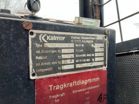 Carretilla de carga lateral 1990  Kalmar DFQ 50/16/40D (11)