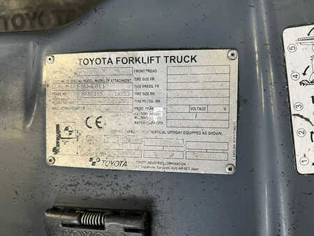 Elektro 4 Rad 2015  Toyota 8FBET15 (3)