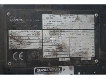 Carrelli elevatori GPL 2009  Doosan G25G-5 (32)