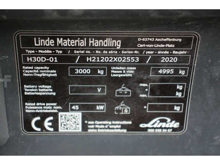 Diesel Forklifts 2020  Linde H30D-01 (22)
