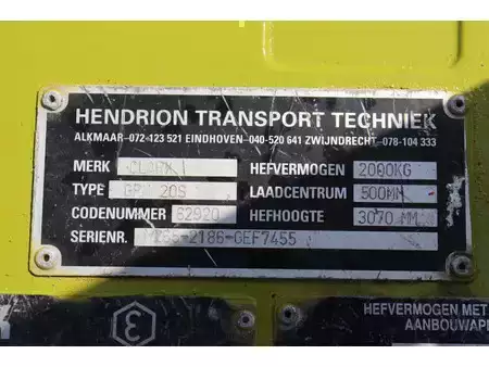 LPG heftrucks 1994  Clark GPM-20S (31)