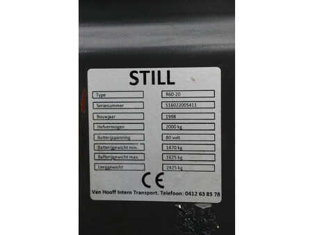 El Truck - 4-hjul 1998  Still R 60-20 (27)