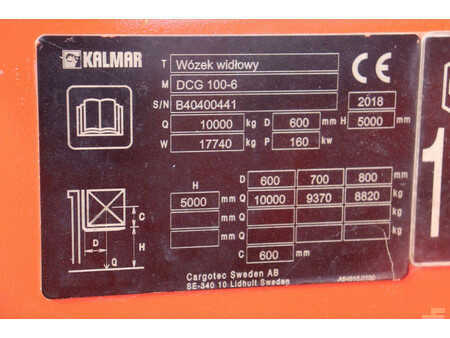 Dieseltrukki 2018  Kalmar DCG100-6 (18)