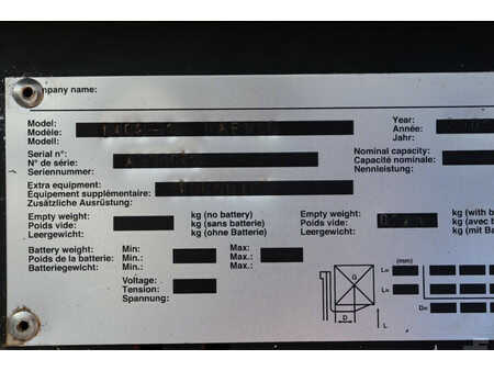 Chariots élévateurs diesel 2002  Daewoo D40S-2 (32)