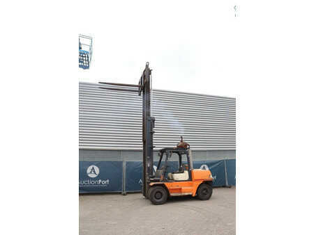 4-wiel elektrische heftrucks 1998  Halla HDF70 (21)