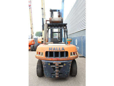 4-wiel elektrische heftrucks 1998  Halla HDF70 (3)