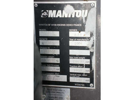 Teleskopstapler-Starr 2006  Manitou MLT 627 T (22)