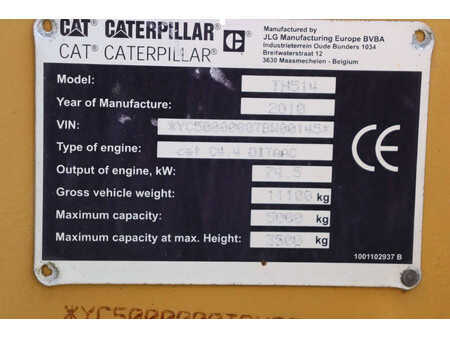 Sollevatori telescopici rigidi 2010  CAT Lift Trucks TH514 (31)