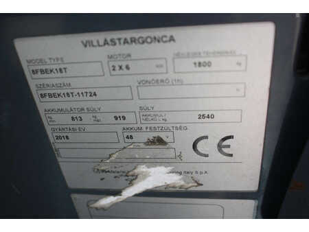 Elektro čtyřkolový VZV 2018  Toyota 8FBEK18T (19)