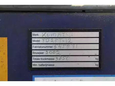 Dieseltruck 2002  Komatsu FD25T-12 (34)